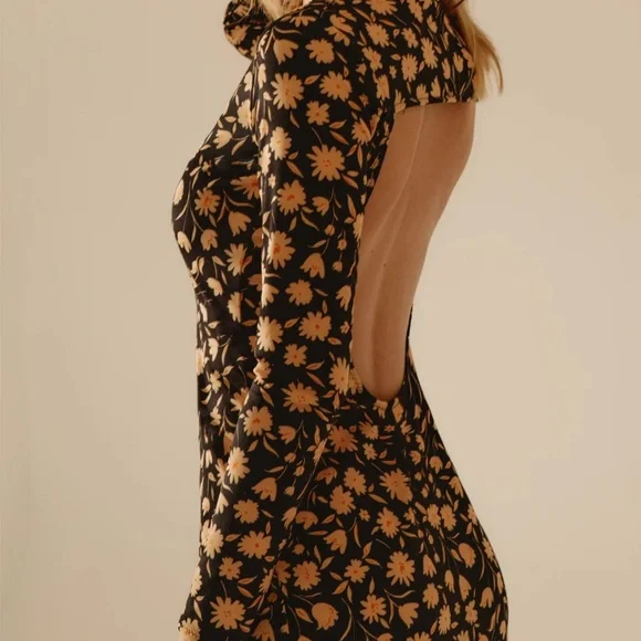 NOO-paris long sleeve printed dress - Picture 2 of 7